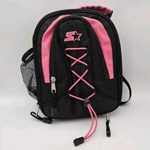 STARTER Backpack Lunchbox -‎ Black and Pink